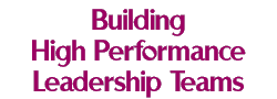Building High Performance Leadership Teams